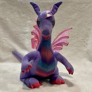 Barbie Rapunzel Penelope Dragon Plush 2002 Mattel Flapping Wings Only Plush